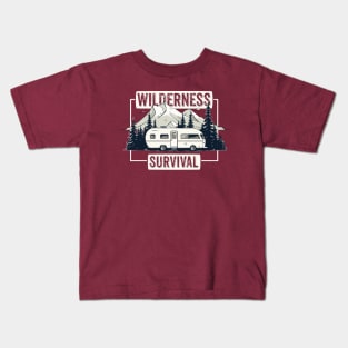 Wilderness Survival Kids T-Shirt